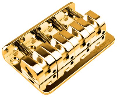 BABICZ FCH-4 Bass Bridge - Z-Series 5-Hole Mount - Gold
