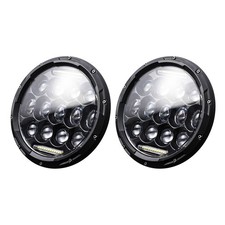 1Pcs 7 Inch Car LED Headlight Super Bright DRL For Cars Motorcycles PLDX