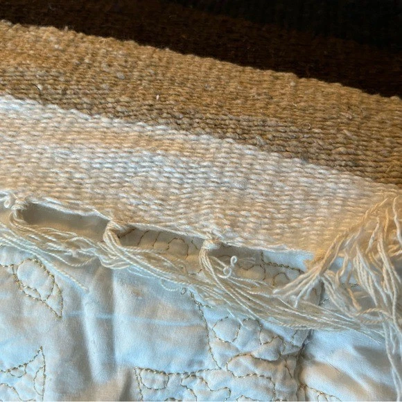 Manta Rebel Heart Co. Colores Naturales Nueva con Etiquetas Foto 4 de 4