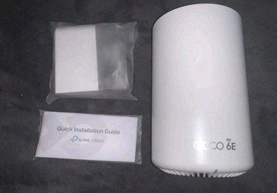 TP-Link Deco AXE5400 Tri-Band WiFi 6E Mesh System (Deco XE75 Pro) - 2.5G WAN/LAN