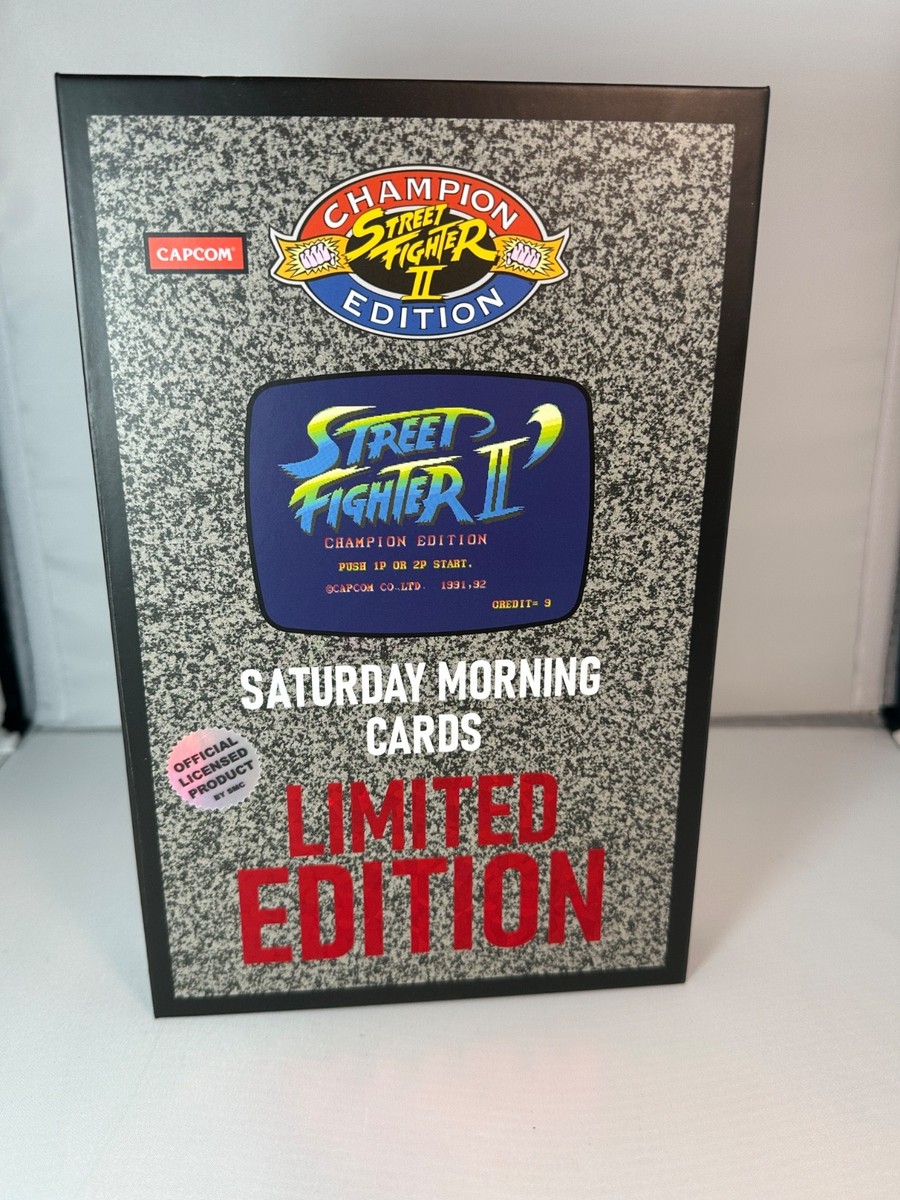 ★早い者勝ち★ ナガセ ロズマリスト サンプル 4個セット Saturday Morning Card SMC Green Guile Red Zangief Set /75 Street