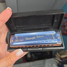 Fender Midnight Blues Harmonica C In Case FREE SHIPPING 
