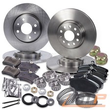 BREMSENSATZ BREMSEN SET VORNE + HINTEN + RADLAGER FÜR VW GOLF 3 1H 1.9 TDI 2.0