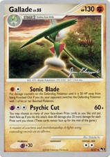 PROMO POKEMON POP Series 7 N°  2/17 GALLADE HOLO 130 NM World Championships 2008