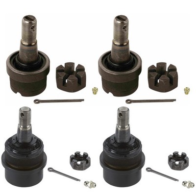 MOOG Front Upper & Lower Ball Joints Set of 4 For Jeep Grand Cherokee Wrangler
