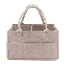 Tuyeabc Baby Diaper Caddy Nursery Storage Bin Organizer for Diapers Wipes NIB