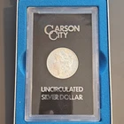 1884 Carson City Uncirculated Morgan Silver Dollar $1 U.S. Mint