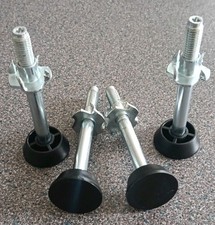Pack of 4 x IKEA PAX Adjustable Wardrobe Feet, Part no 110617, 110618, 100751
