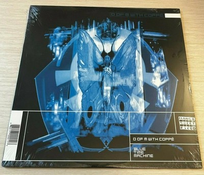 O Of M With Coppé   Blue Time Machine BTM 001 US SEALED BLUE TRANSPARENT LP
