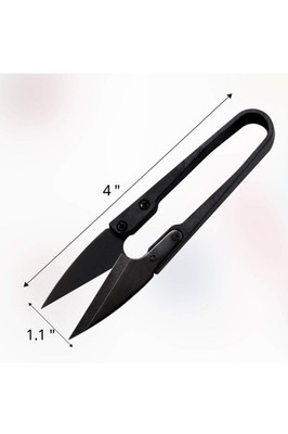 4PCS - 4'' Sewing Scissors - Carbon Steel - Trimming Nipper, Yarn & Thread Cutter