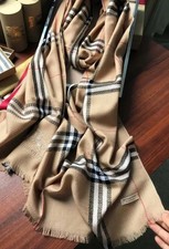 Burberry Sckarf  Pinky  Brown  100% Cotton