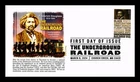 DR JIM STAMPS US COVER FREDERICK DOUGLASS UNDERGROUND RAILROAD FDC PANDA CACHET