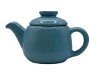 Vintage Frankoma Pottery 6J 2 Cup Teapot Robins Egg Sky Blue Glaze Light Speckle