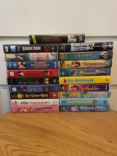 19 VHS Kassetten Klassiker - Kinderfilme u.a. Disney, Jurassic Park, Mr Bean