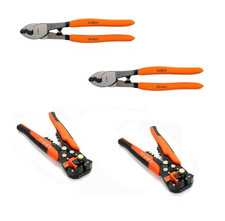 GOBEST cablepliers size 200mm 2pcs and automatic wire stripper 2 pcs