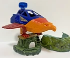 Vintage MOTU Point Dread & Talon Fighter Complete Perch He-Man 1983 Mattel