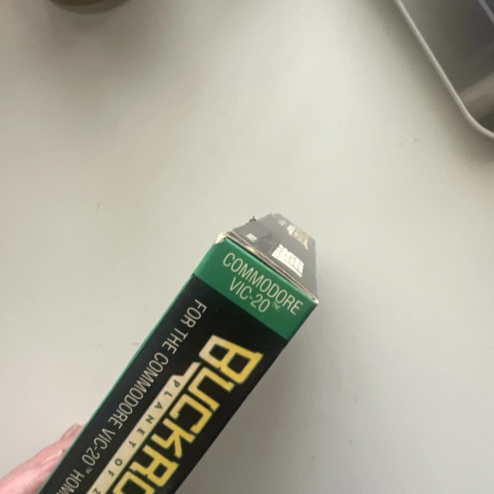 BUCK ROGERS PLANET OF ZOOM Commodore Vic-20 Sega Video Game Cart Mint Sealed box - Image 4 of 4