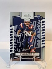 2023 Absolute Demario Douglas #158 Base Rookie Card (RC) Patriots NFL