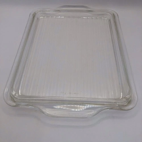 Vintage Pyrex 503-C Ribbed Clear Glass Lid ONLY Replacement