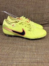 Nike Tiempo Legend 10 Elite AG-Pro US Men's Size 7.5 Volt Black DV4330-701 NEW