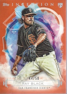 2019 Topps Inception Orange #73 Ray Black /50 - BB