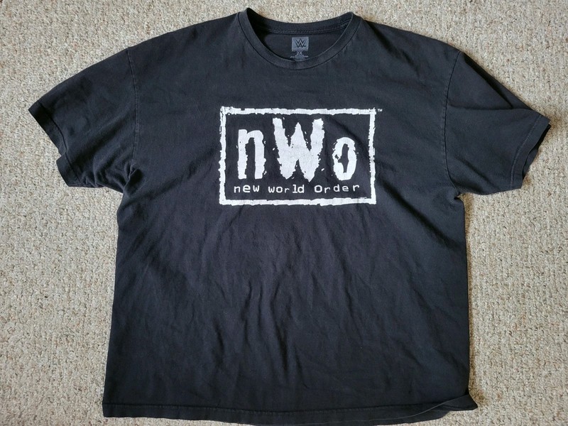 WWE/nWo Black & Black T-Shirt - 2XL