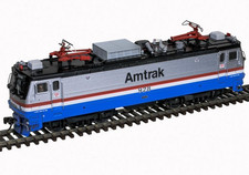 ATLAS 10004627 HO SCALE MASTER AEM-7 SILVER AMTRAK PHASE III 915 STANDARD DC