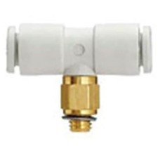 2pc SMC CORPORATION KQ2T04-M5A Pneumatic Tee Threaded-to-Tube Adapter,M5 x
