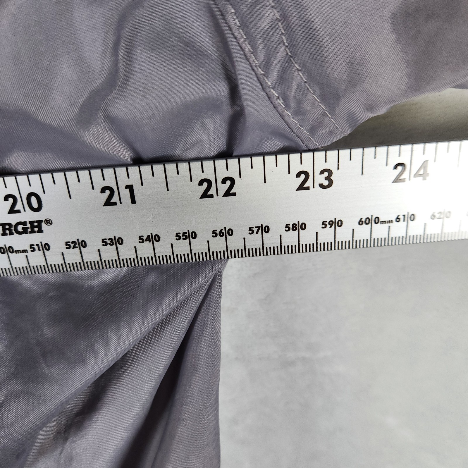 Starter Gray Windbreaker Pullover Jacket M Hooded… - image 8