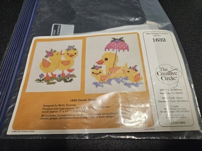 Creative Circle Dandy Duckies Cross Stitch Kit 1632