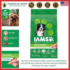 IAMS Proactive Health Minichunks Adult Dry Dog Food with Real Chicken