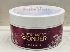 Bath and Body Works WINTERBERRY WONDER Body Butter 6.5 oz New
