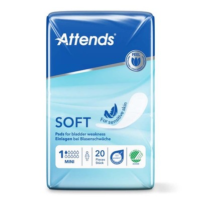 Attends Soft 1 Mini Einlagen 20 Stück
