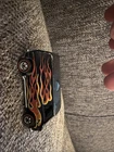 Hot Wheels Redline Chevrolet Super Van W/Flames 1974 Black Hong Kong