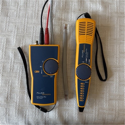 Fluke Networks IntelliTone Pro 100 Tone Generator and Probe Kit Probe Set