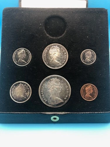 1967 Canada Wildlife Silver Proof Set Royal Canadian Mint "No Gold"