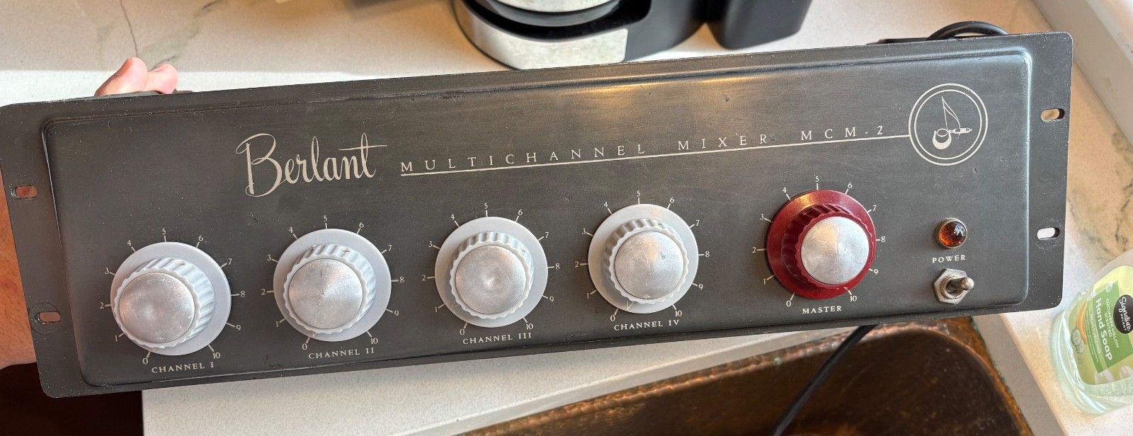 Vintage Berlant Concertone MCM-2 Tube Microphone Broadcast Mixer RESTORED