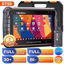 FOXWELL GT60 BT Bidirectional All System Car OBD2 Scanner Diagnostic Scan Tool