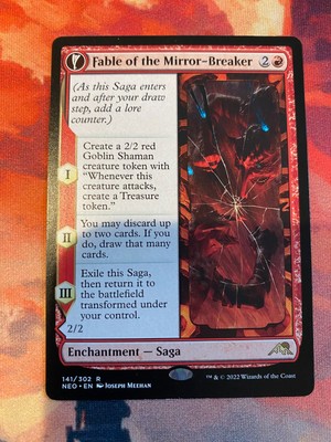 MTG Kamigawa Neon Dynasty Fable of the Mirror Breaker