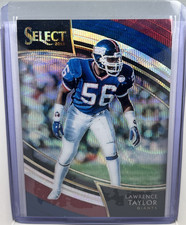 Panini 2018 Select Tri-Color Prizm Lawrence Taylor Giants Field Level #294 /99