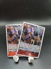 One Piece TCG X.Drake X 2 OP14-016 Foil R The Azure Sea's Seven Luffy Zoro Nami