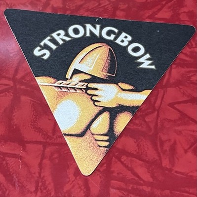 STRONGBOW  CIDER VINTAGE COASTER - ENGLAND 1990