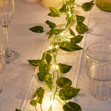 Efeu LED Lichterkette (2m, 20LEDs) Hochzeit, ...