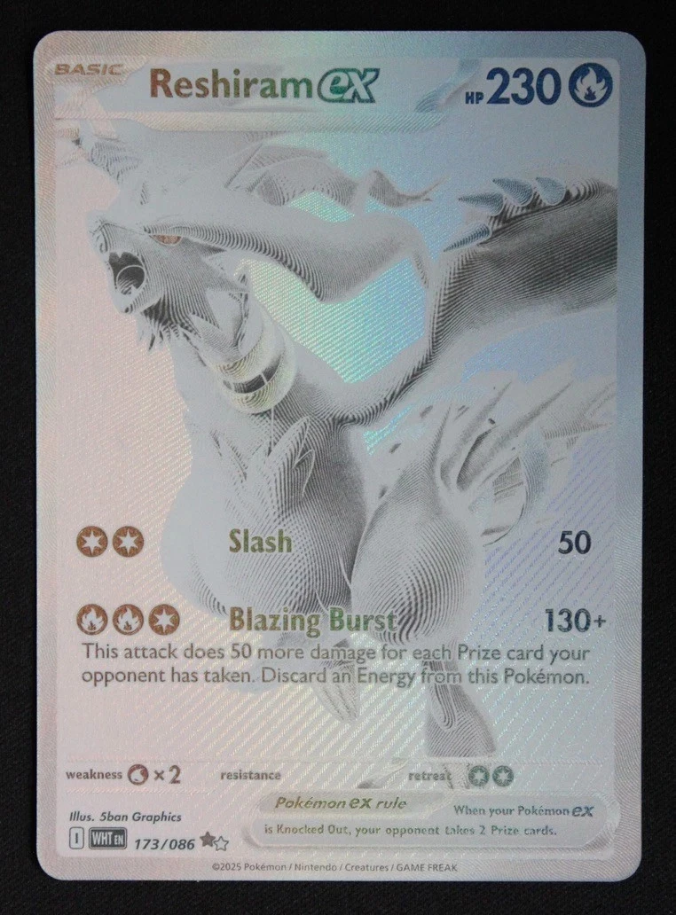Reshiram Ex for sale | eBay