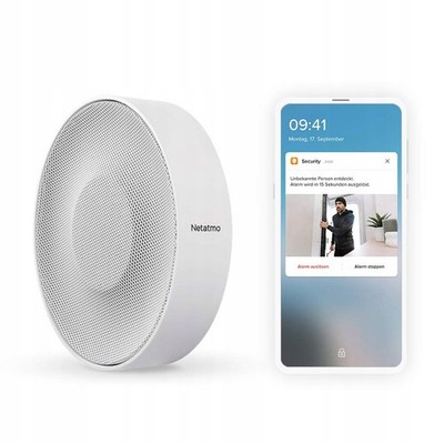 DRAHTLOSE INNENSIRENE Netatmo NIS01-DE Sirene