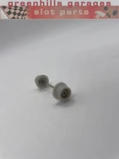 Greenhills Micro Scalextric Grey Front Axle & Wheels - Used - P2880