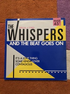 The Whispers And The Beat Goes On French 4 Trk 12 Solar Records R B Dance Used Ebay