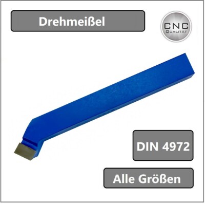 CNC QUALITÄT Drehmeißel - Drehstahl - 45° Drehmeißel DIN 4972