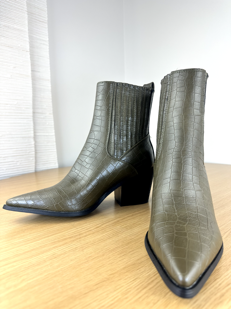 Block Heel Fashion Marc Fisher Retire Booties Marc Fisher Boots