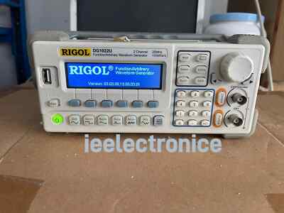 RIGOL DG1022U Arbitrary Waveform Function Generator AWG 25MHZ 2 output..